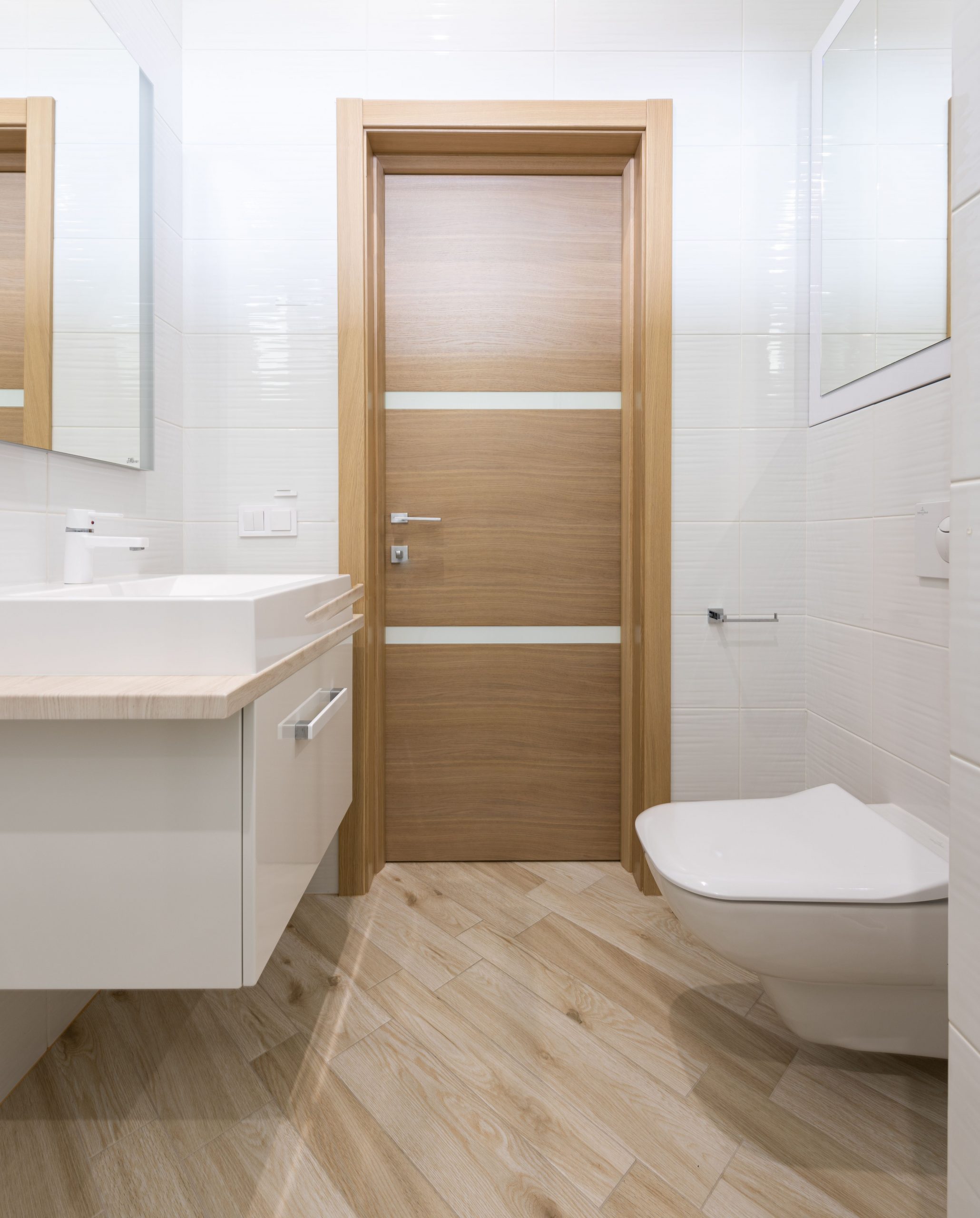 Rénovation de WC à Angoulême avec petit espace moderne